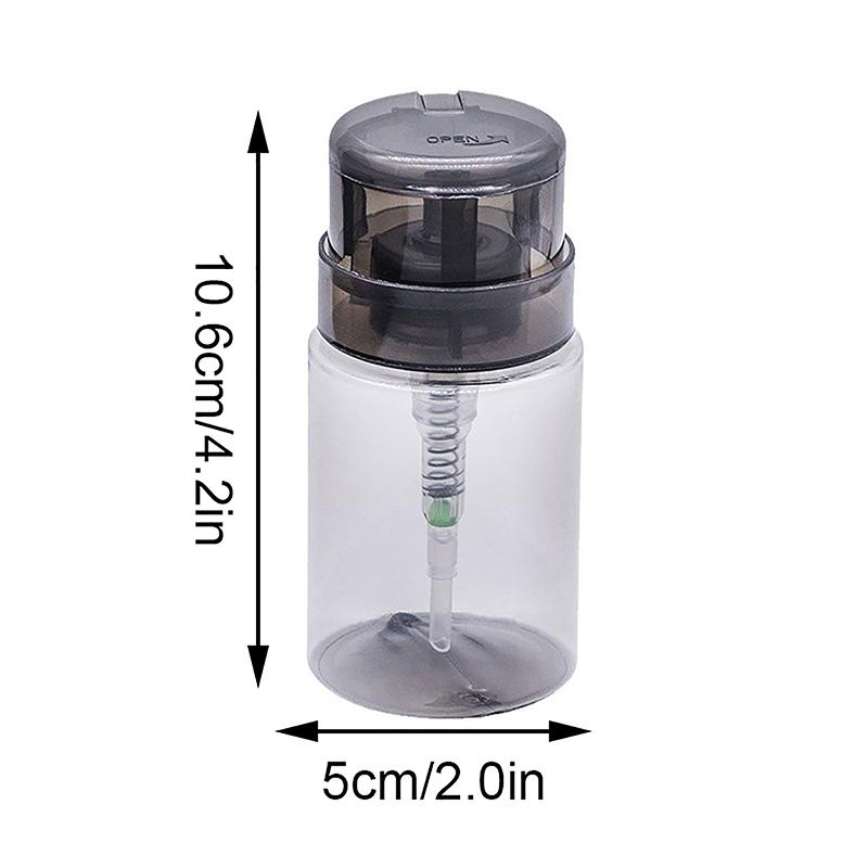 Пустой дозатор для жидкого УФ-геля для ногтей, лак для ногтей, чистый флакон, средство для снятия лака