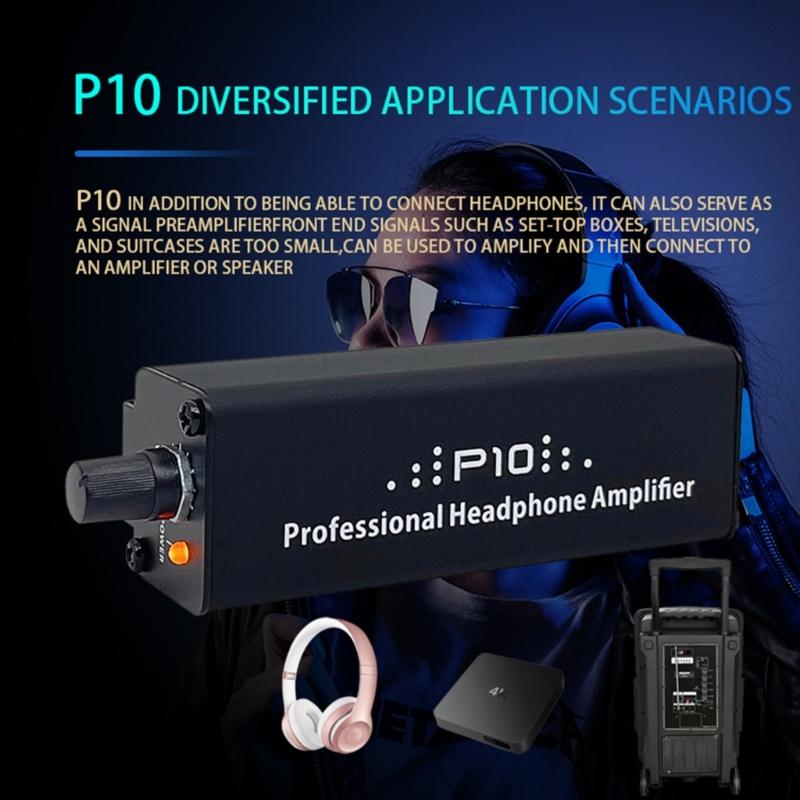 Маленькие усилители для наушников со стереозвуком, регуляторами громкости и длительным временем работы батареи для клавишников и гитаристов