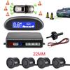 Car Parking Automatic LED Parking Sensor with 4 Sensors Reverse Backup Parking Radar Monitor Detector System Display Reversing Radar