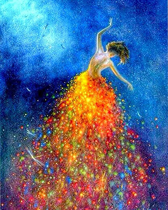 5D DIY алмазная живопись Русалка полная дрель вышивка крестиком Алмазная вышивка феи и животные домашняя картина горный хрусталь подарок ручной работы