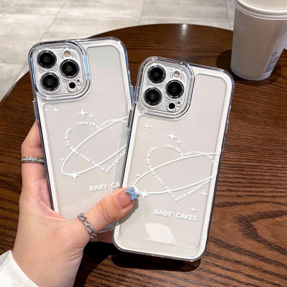 Чехол для телефона Space для iPhone 11 13 XR 15 Pro Max 12 16 Pro Max для iPhone 14 7 8 Plus XS Max Samsung A15 A55 A05 Redmi 12 13C 13 9 Huawei Mate 30 40