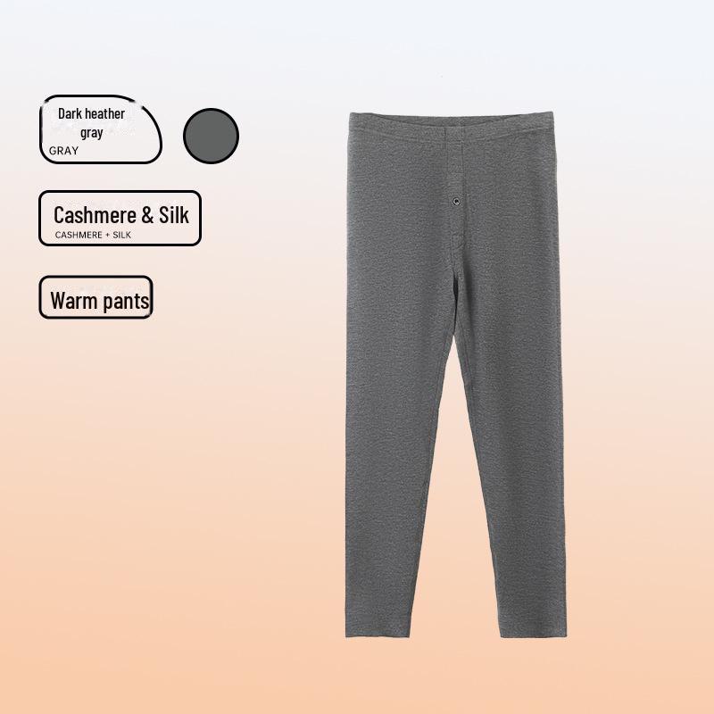 Мужское и женское немецкое термобелье из кашемира и шелка, антибактериальное, теплый костюм для осени/зимы