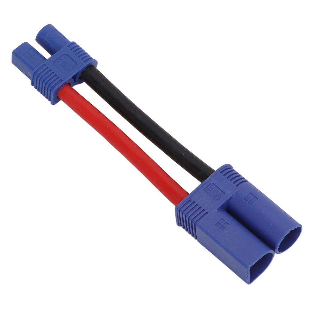 Кабель EC5 - EC3 длиной около 3,5 дюйма, 12AWG, безопасный, мягкий, устойчивый к коррозии, прочный и долговечный