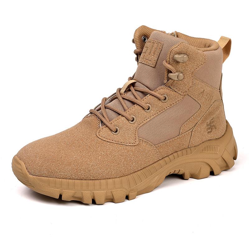 Новые высокие пустынные ботинки, тактические ботинки, внедорожные износостойкие походные ботинки, мужская обувь больших размеров для активного отдыха