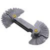 40Pcs Thread Measuring Gage 60 Degree Whitworth Metric Screw Thread Pitch Gauge