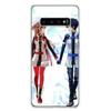 Чехол для телефона Samsung Galaxy S25 S24 S23 S22 Ultra, S21 Plus S20 FE S10 + S25Edge, с изображением Кирито и Асуны из Sword Art Online, Fundas Cover