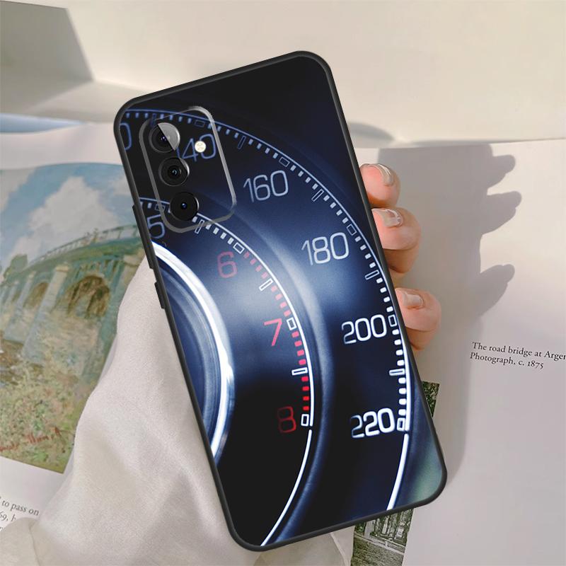 Крутой ретро-спидометр Чехол для Samsung Galaxy A16 A26 A56 A36 A06 A52 A53 A33 A13 A34 A54 A14 A15 A35 A55 A22 A32