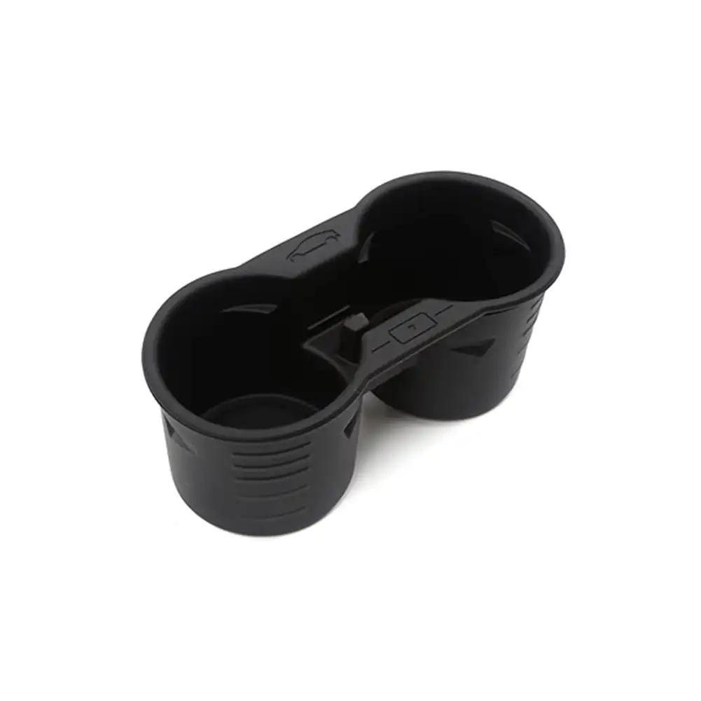 2024 Подстаканник для Tesla Model 3 Y Аксессуары для интерьера Центральная консоль Нескользящий силиконовый вкладыш для стакана с водой Держатель для телефона