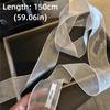 Silk Material Silk Scarf Thin Long Narrow Scarf Fashion Decorative Scarf  Women