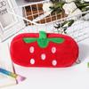 Plush Animal Pencil Case Cartoon Panda Bear Fruit Pen Bag Box for Kids Gift Cosmetic Stationery Pouch School Supplies Zakka