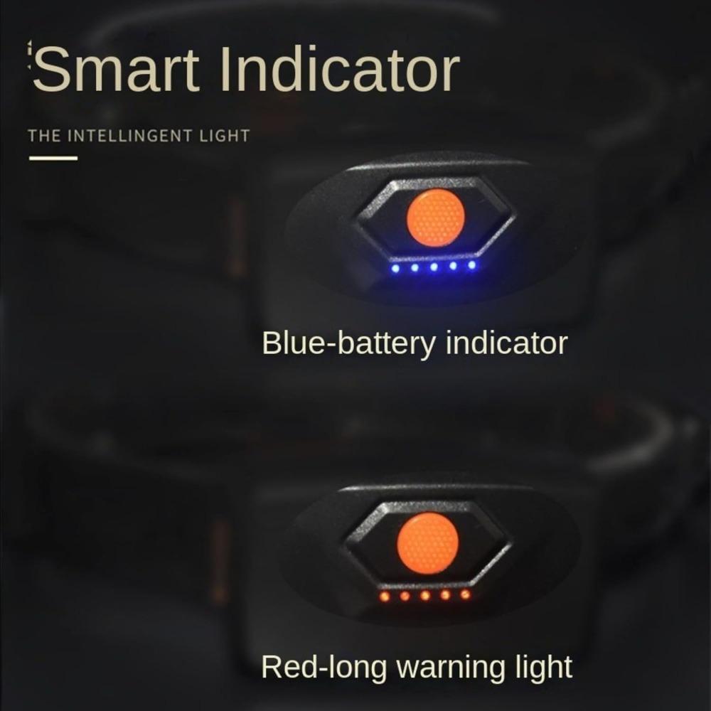 This 7500mAh rechargeable LED headlamp features a 220° wide-angle beam, six lighting modes, and an IPX6 waterproof rating.