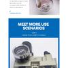 AC4010-04 G1/2 AC4010-06 G3/4 Oil and water separator filters Air compressor regulating valve Two air filters