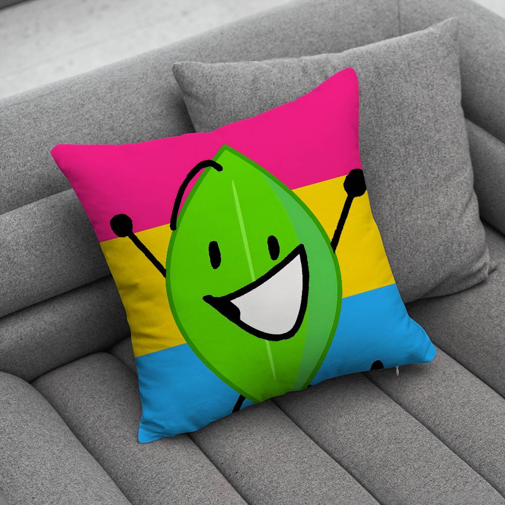 BFDI Битва за Остров Мечты Наволочка Для Домашней Спальни Автомобиля Офиса Декора Гостиной Подушка-Чехол Для Дивана Подходящая