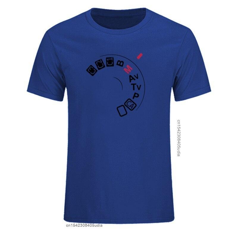 Summer Fashion Camera Button Shoot Manual Tshirts Men Short Sleeve Photography T Shirts Men Camisetas T Shirt Tee Top Clothes
