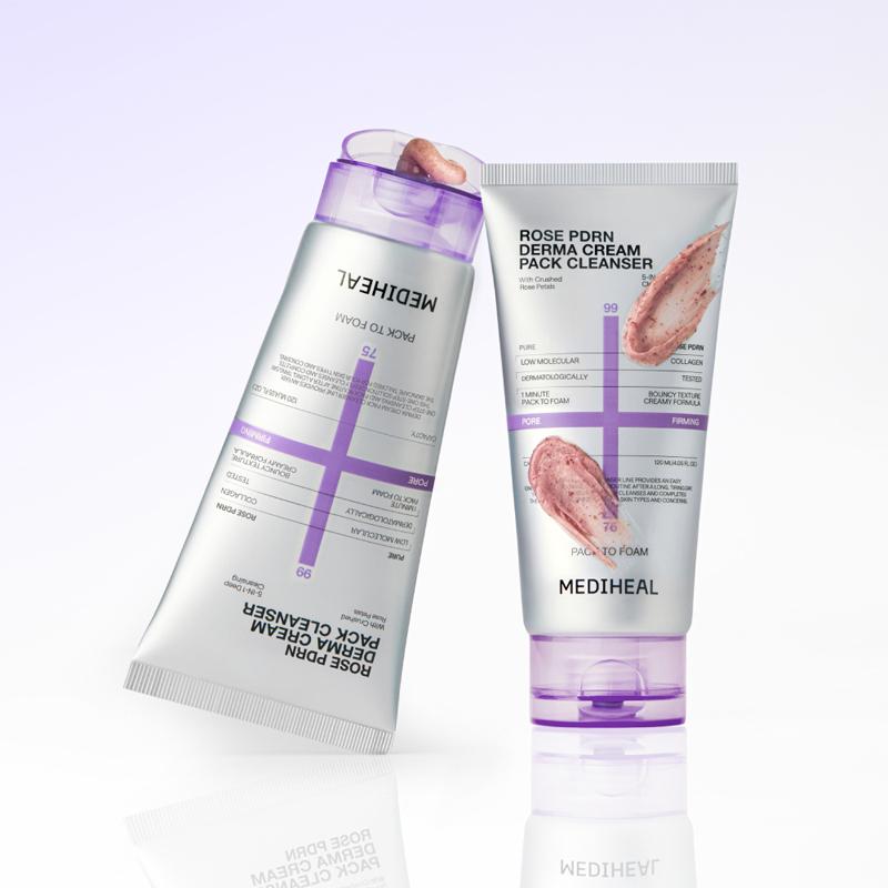 Mediheal Rose PDRN Derma Cream Pack Очищающее средство 120 мл