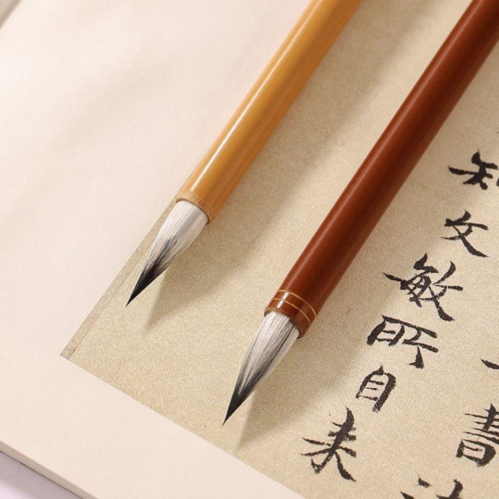 Масло Акварель Писание Кисть для письма Волчья шерсть Художественная кисть для рисования Акварель