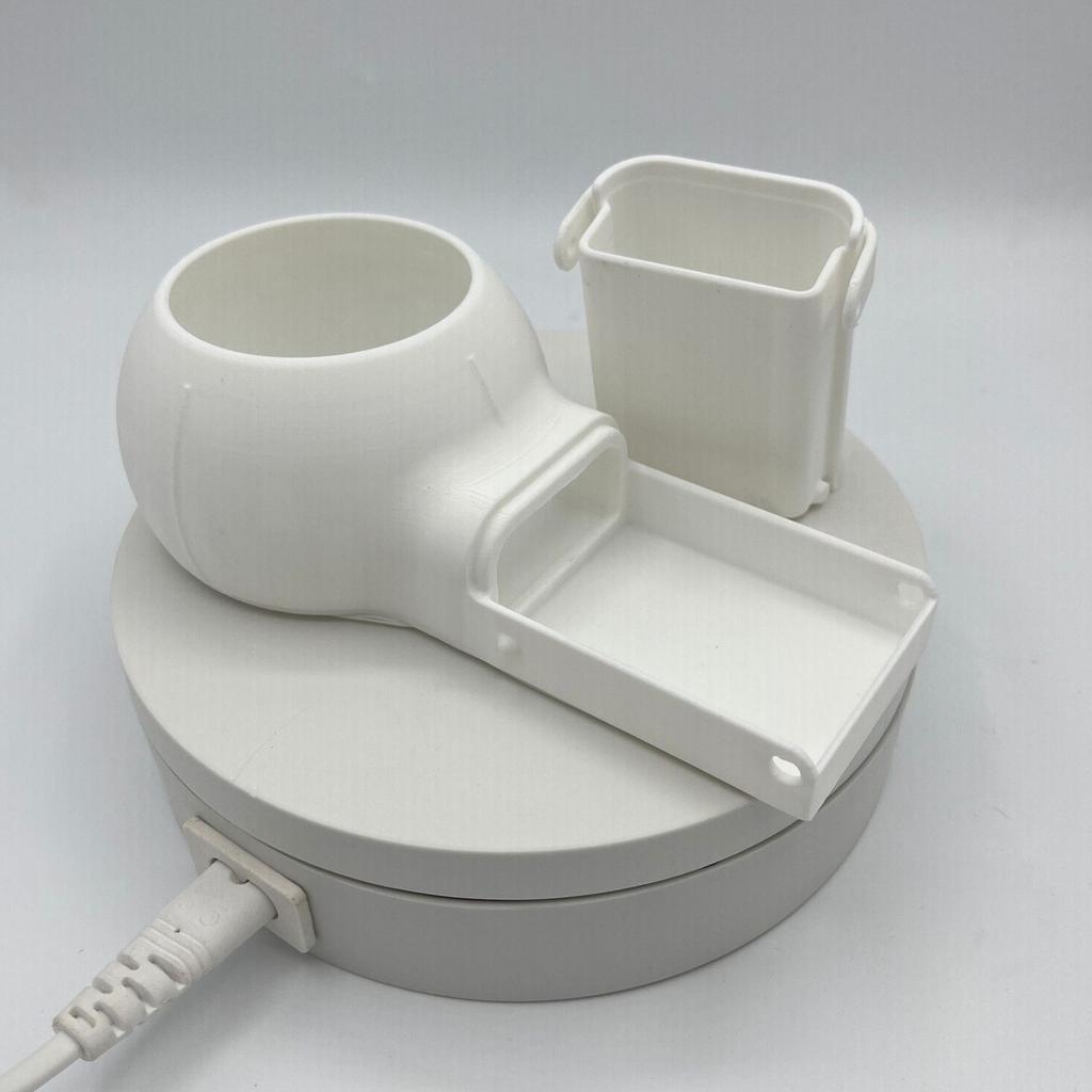 Universal Reusable Power Tool Dust Collector Box For Bottle Attachment Prevent Mess During Drilling Plastic Construction