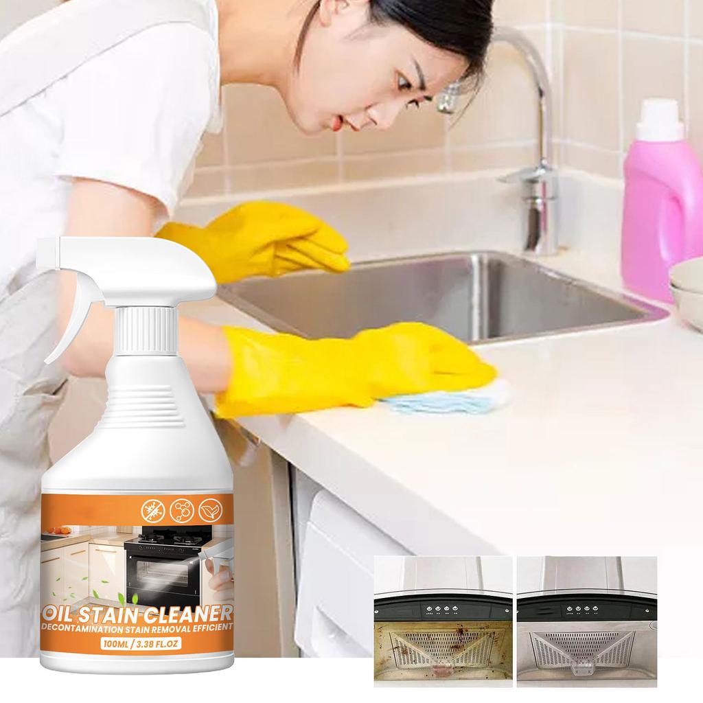 100 мл Bubble Cleaner Foam Spray Kitchen Cleaner Foaming Heavy Oil Stain Cleaner Мощный пятновыводитель для удаления пятен