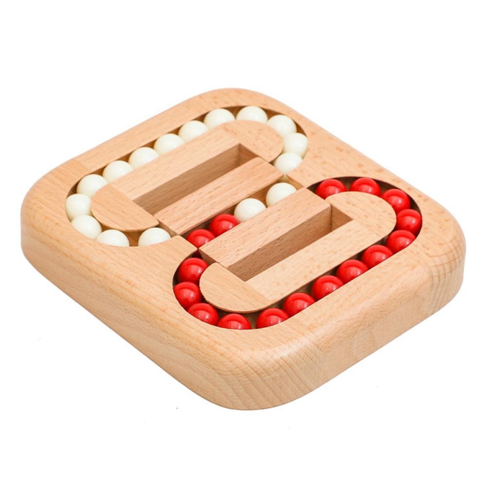 Planar ball Kongming lock toy wooden unlock Kongming lock science and education Planar ball creative puzzle solution intelligence