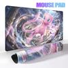 Mouse Pads Extended PC Computer Keyboard Desk Mats Gaming Offices Accessories Non-slip Mats Anime P-Pokemon Mewtwo Gamer Carpets