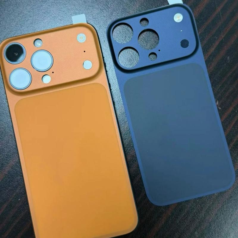 Оригинальная цветная матовая задняя панель AG для iPhone 16/15/14/13 Pro Max Мгновенное обновление Защитная крышка для объектива камеры/экрана iPhone 17 Pro Max