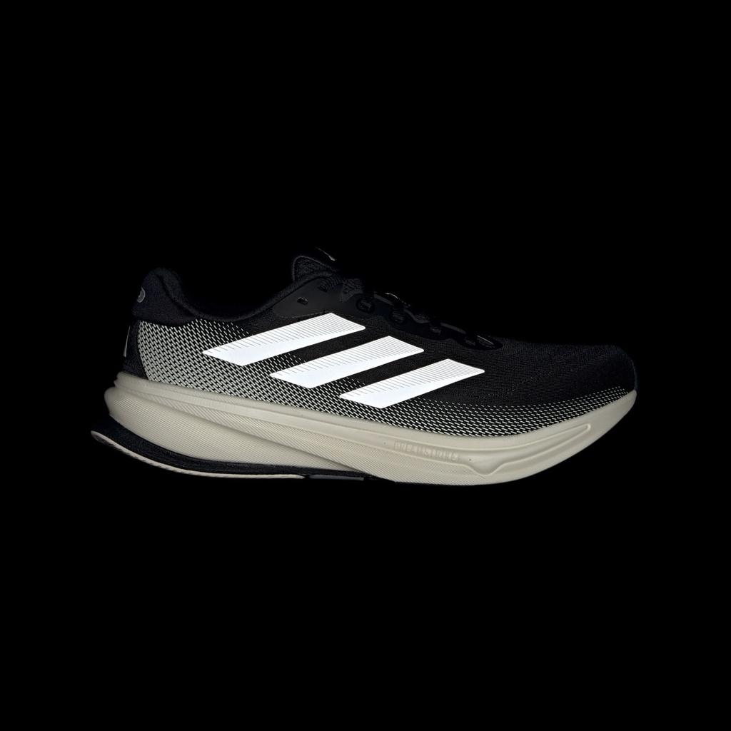 adidas Supernova Rise 2 Running Wide IG2168 Men's Performance Sports Shoes Core Black / Zero Metalic / Crystal White
