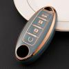 Car 4 Buttons TPU Key Case Cover Shell for Nissan Sentra Leaf Rogue Sunny Versa Patrol X-Trail Qashqai GT-R Kicks for Infiniti