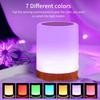 Smart Touch Bedside Table Lamp RGB USB Rechargeable Night Light Desk Lamp Kids Gift Dining Table Light Bedroom Decoration