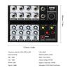 8 Channel Multifunctional USB Audio Mixer Portable Sound Mixer Professional Home-use Dual