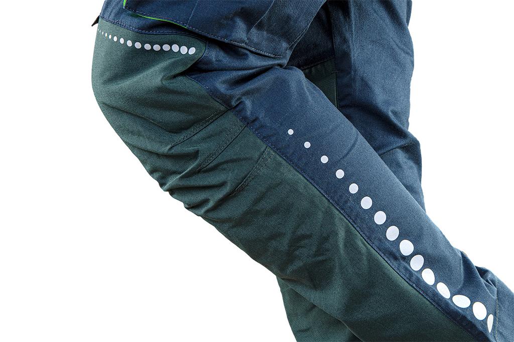 PREMIUM work dungarees, 62% cotton, 35% polyester, 3% elastane, size XS