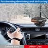 Электрический автомобильный обогреватель, вентилятор воздушного охлаждения 12 В/24 В, портативный демистер, дефростер, нагревательный вентилятор 120 Вт, осушитель, аксессуары для удаления запотевания ветрового стекла