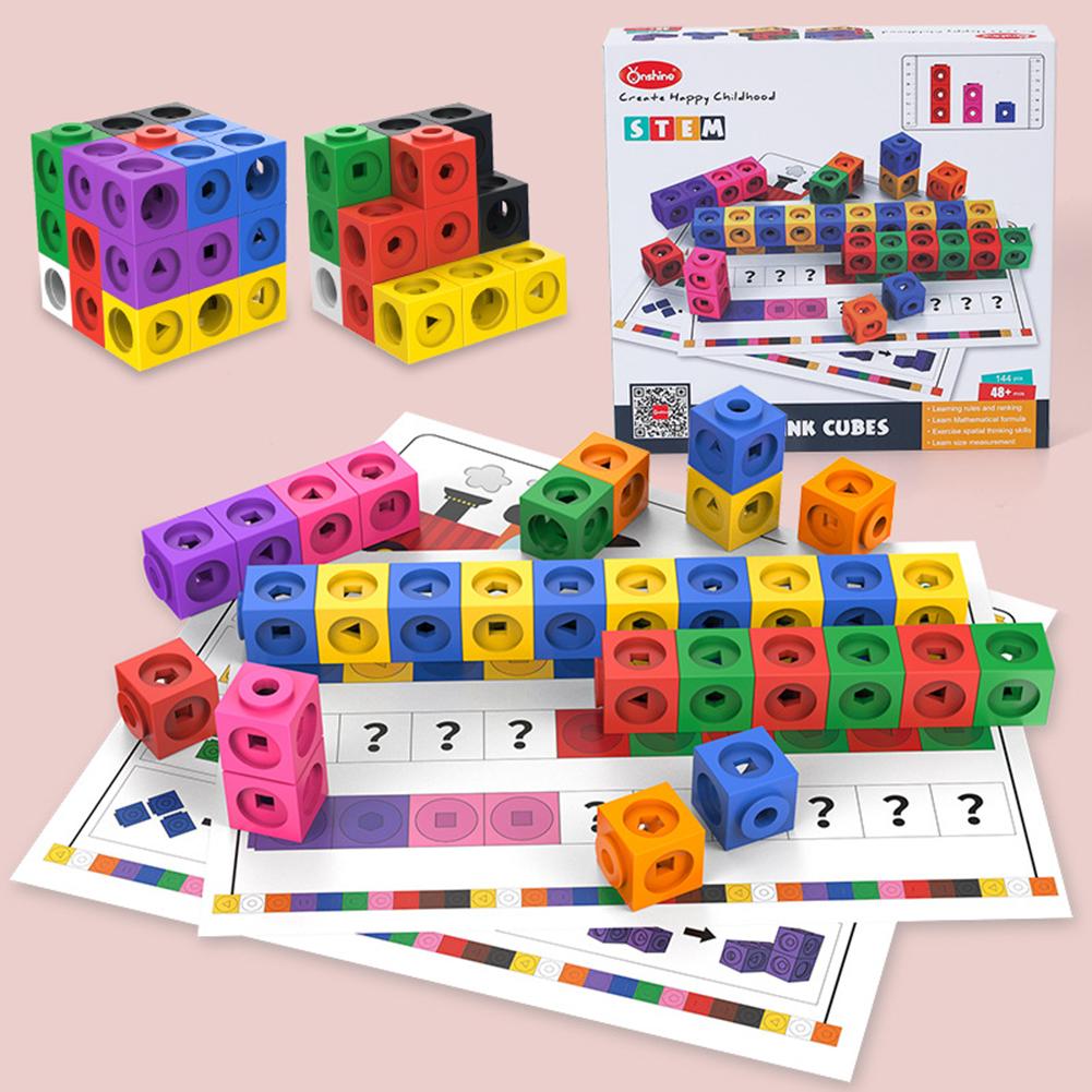 Digital Cube Building Block Assembling Inserting Toys For Children Inspiration