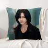 Горячий K-pop стиль Певец Пак В-Вонбин Наволочка Натуральный Лен Органическая Ткань Двусторонняя Печать Дышащая Идеально Для Домашнего Декора