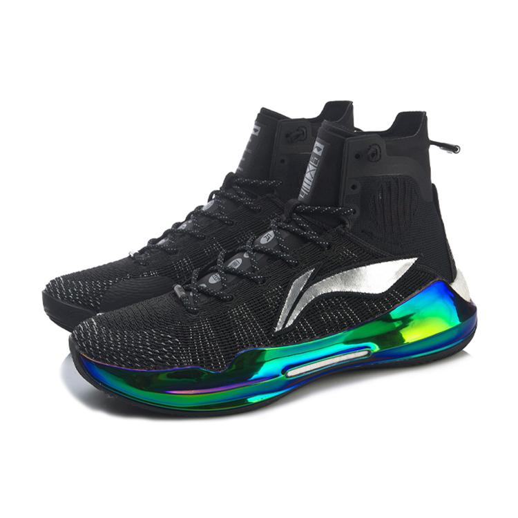 Li Ning YuShuai 13 Ткань Boom Амортизация Нескользящая Износостойкая Дышащая Покрытие Упругость Высокие ABAP065-17