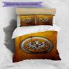 3pcs Duvet Cover Set (1*Duvet Cover + 2*Pillowcase, Without Core), Eintracht Frankfurt Print Bedding Set, Bedroom Decor, All‑Season, Birthday Gift