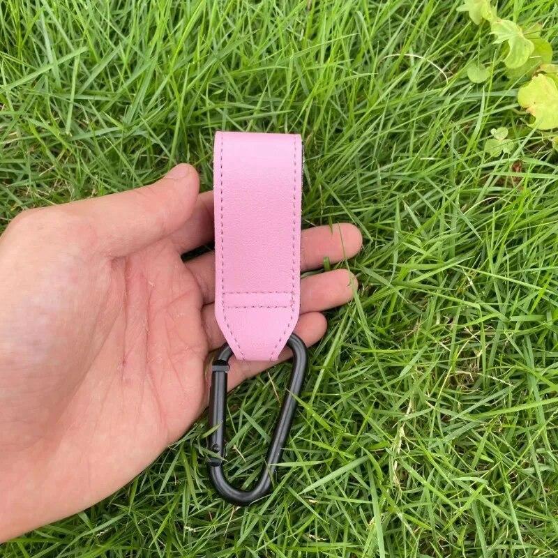 2 шт. Кожаные крючки для тележки, крючок для детской коляски, регулируемый крючок для детской коляски, органайзер, вешалка для сумки для подгузников, детские дорожные аксессуары