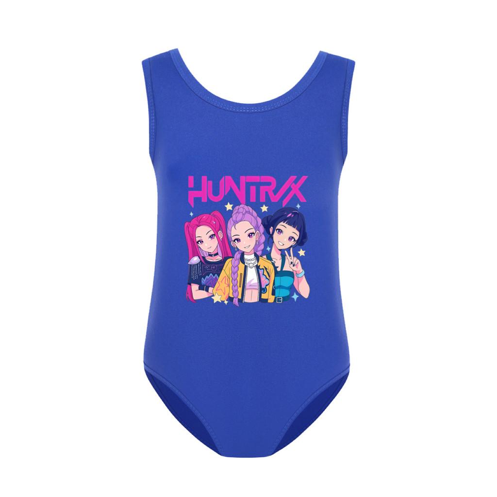 5025 Детский купальник для девочек Rumi Mira Zoey с принтом, слитный купальник для плавания