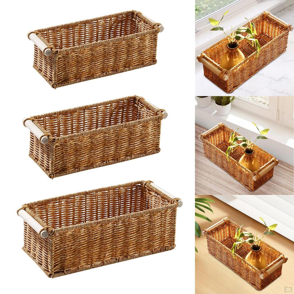 Chic Rattan Storage Baskets for Stylish Home Organization