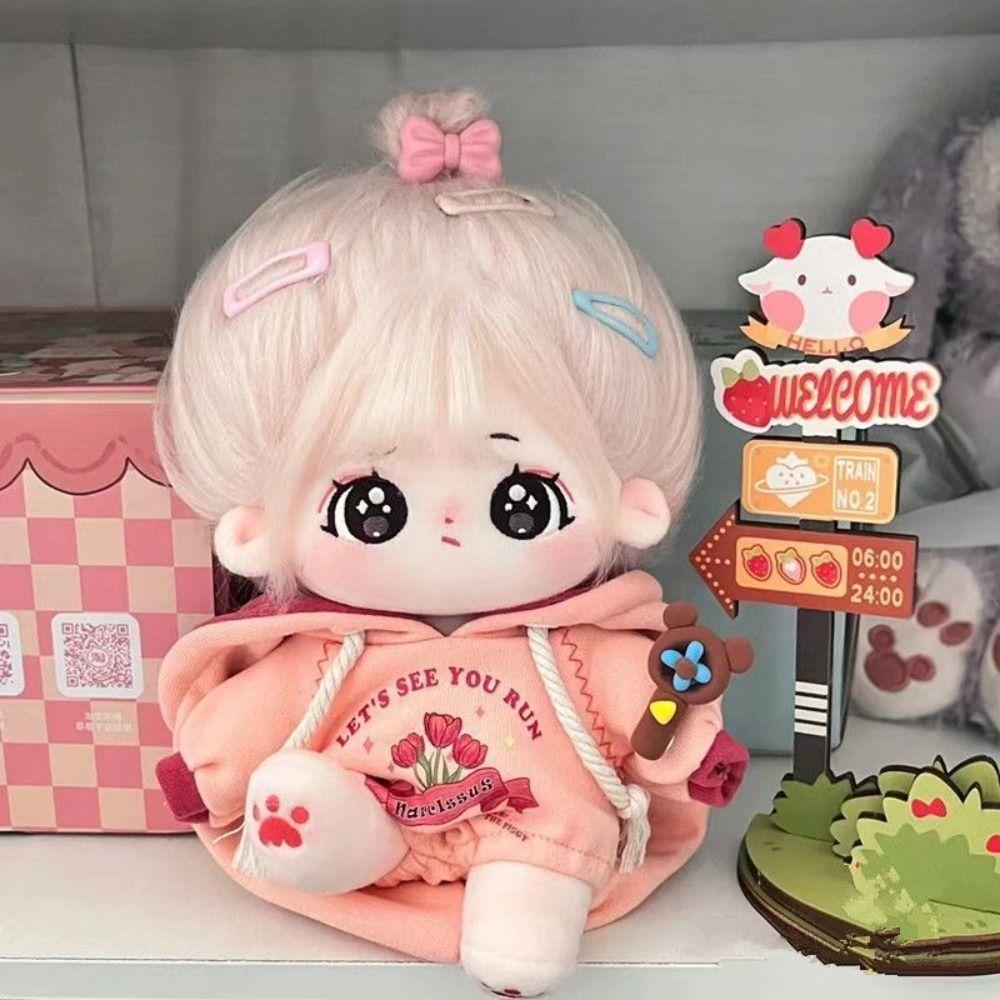 Pretty Dress Outfit Cute Hoodie Girls Brithday Gift Plush Toys Dress Up Clothing