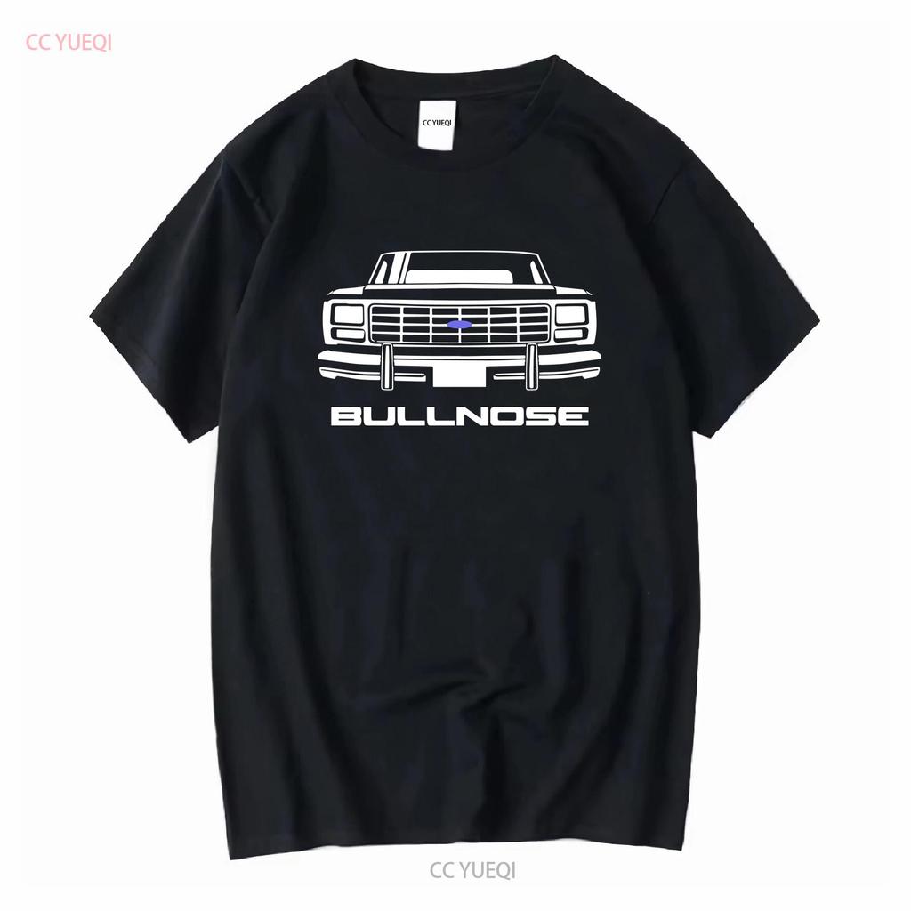 1980s F150 Bullnose Front Grille Bull Nose Pickup Truck T Shirt long or short sleeves vintage Washed Unisex Versatile fashion