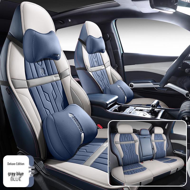 BYD PLUS All-Season Seat Cushion Set with Lumbar Support, Custom Fit for Specific Car Models