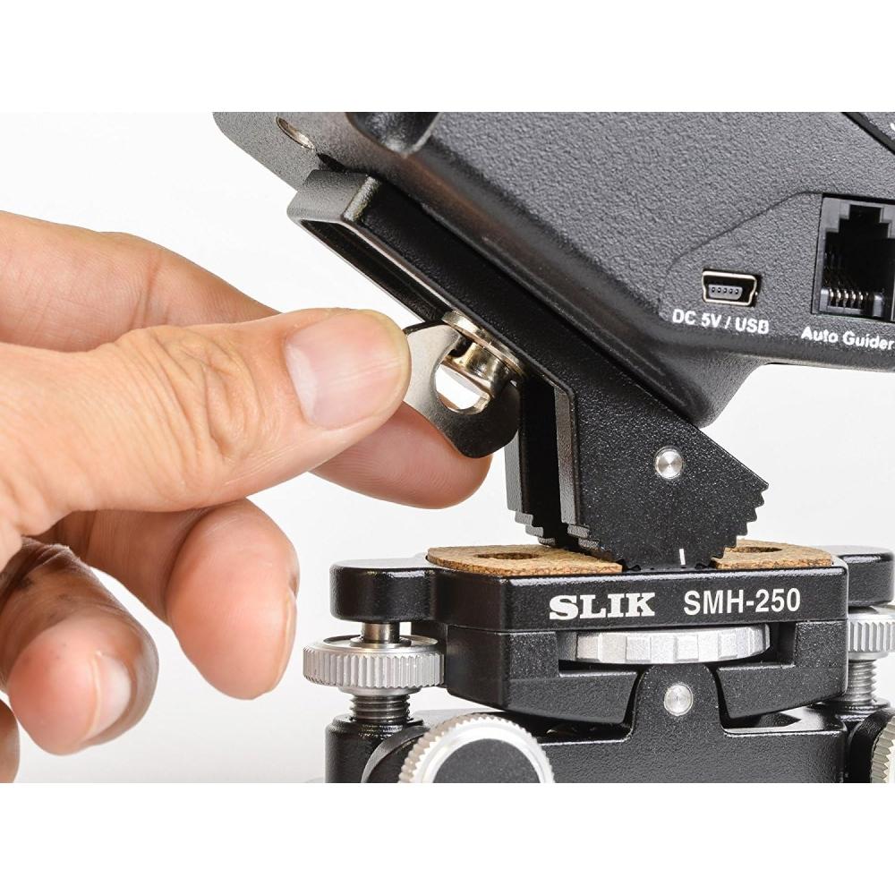 Штатив Slik Micromotion Head Smh 250 2-осевой Литой Алюминий Литой Alca Совместимый со Швейцарским Стандартом 206775