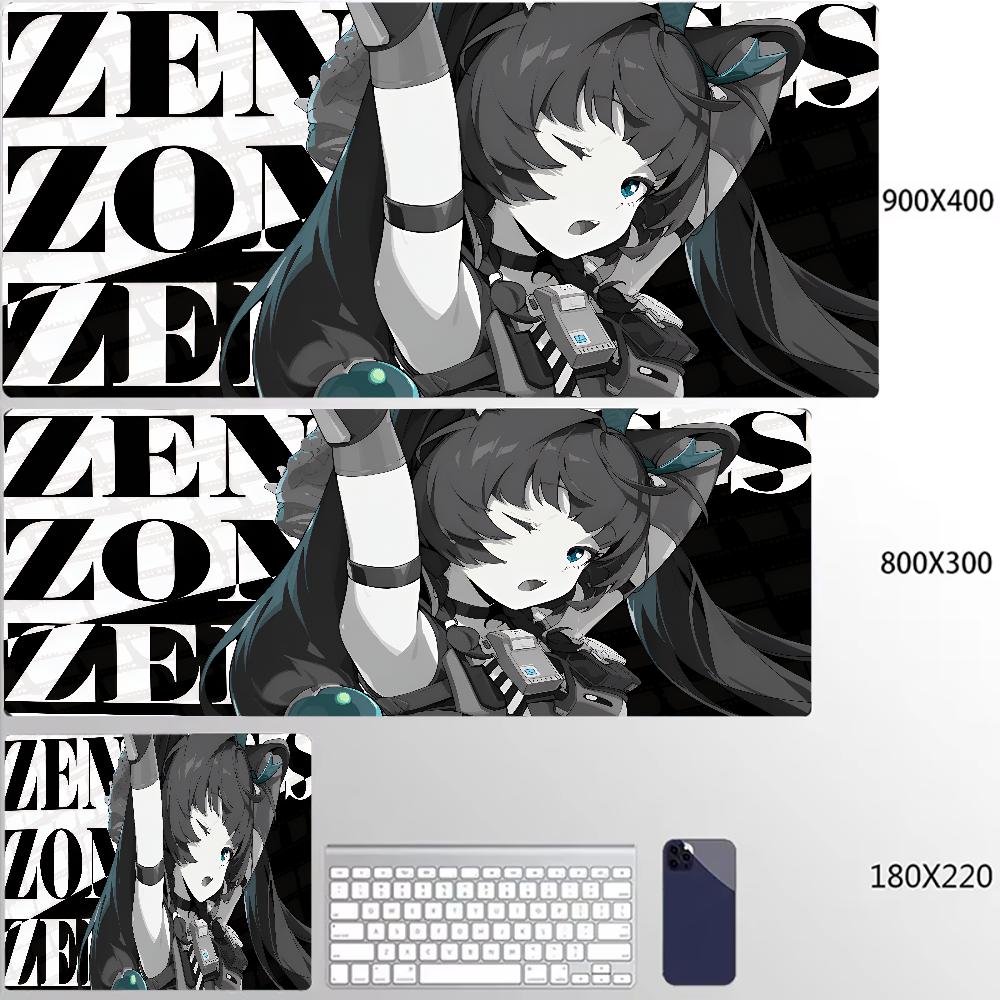 Новый дизайн коврик для мыши Zenless Zone Zero Е Шунгуан Ремиэль Сигрид XXL Большой коврик для мыши Коврик для клавиатуры Настольный коврик Коврики для клавиатуры