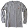 Long Sleeve with Pocket HEATHER GRAY L [Carhartt] T-shirt [item]