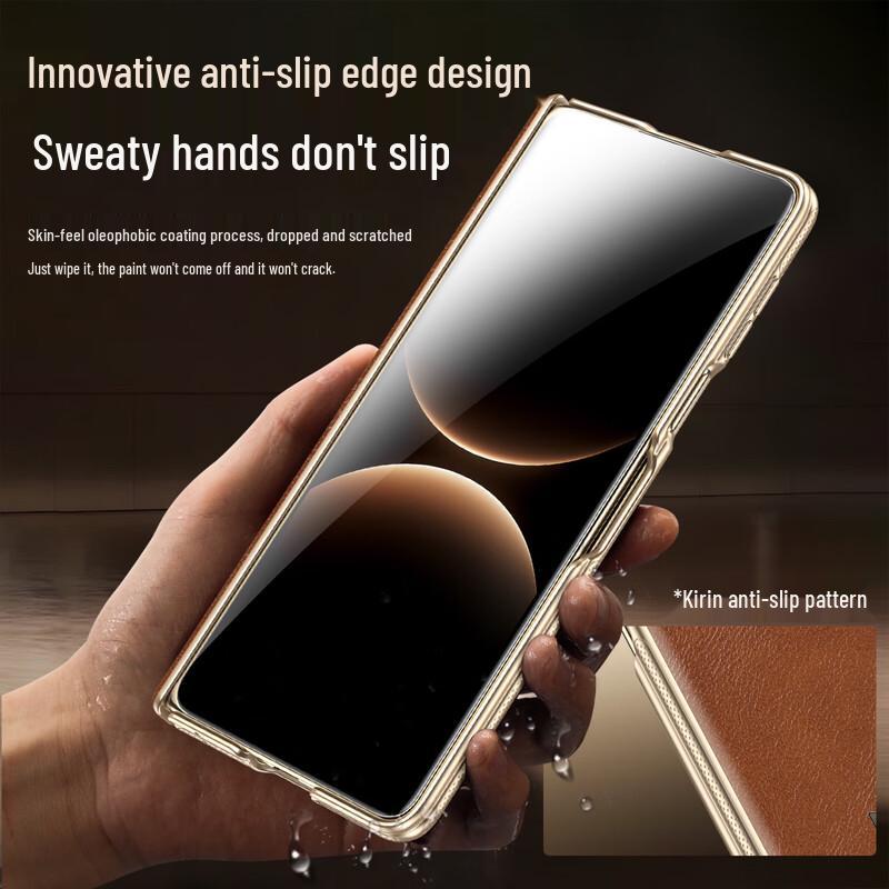 Магнитный чехол из натуральной кожи для складного телефона Huawei Mate X7