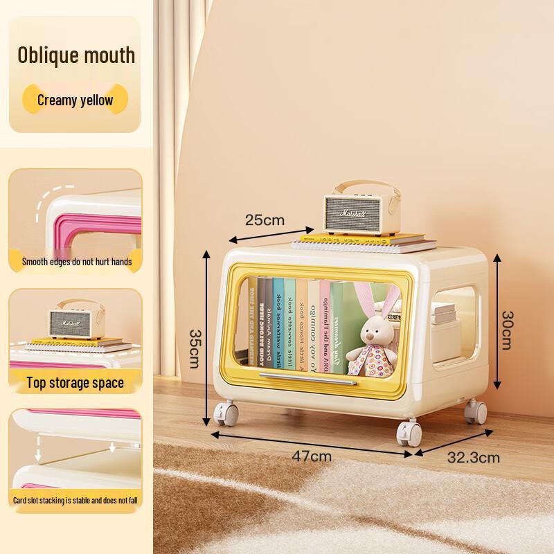 miflame Multi-layer Plastic Cartoon Storage Cabinet