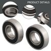 Подшипники 10X22X6MM 10г 2шт 61900-2RS (6900-2РС) аксессуары