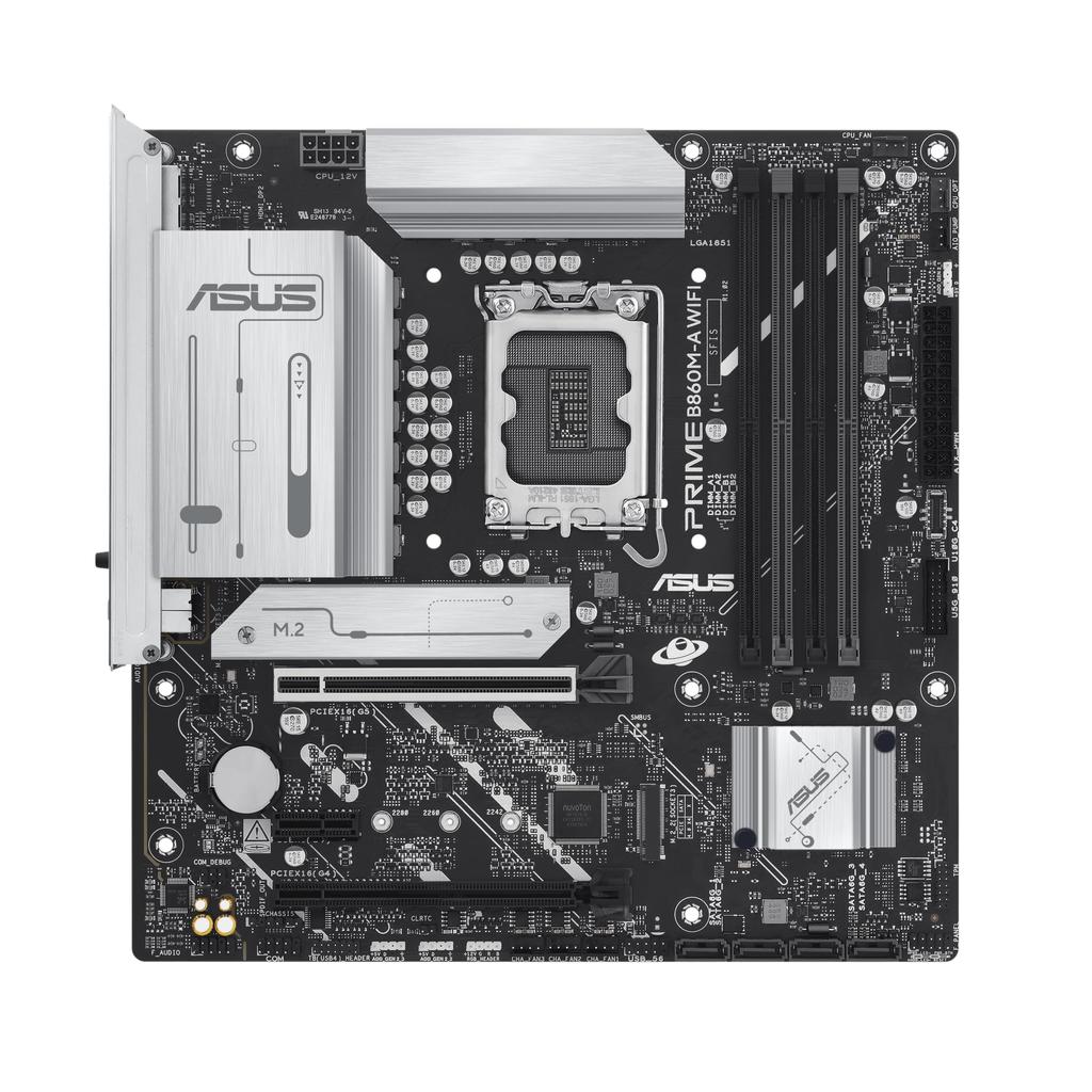Процессоры ASUS Intel Core Ultra Socket LGA1851 совместимы с B860, отечественный авторизованный дистрибьютор. (Серия 2) микро-ATX
