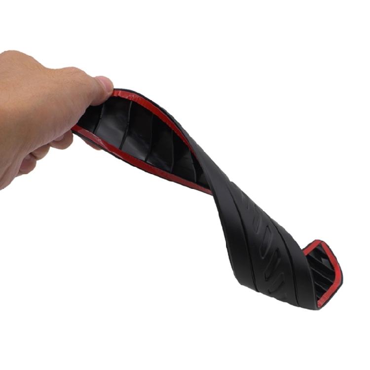 Car Bumper Protectors 2Pcs Self-Adhesive Rubber Bumper Guards for Car AntiScratch and AntiCollision Strips