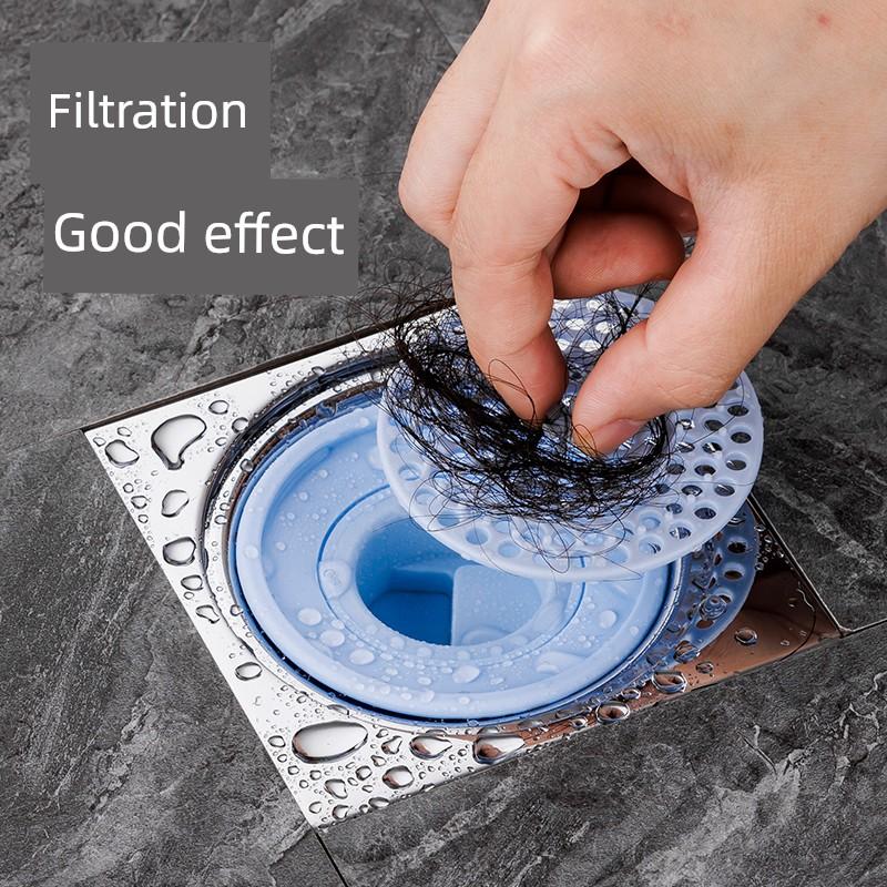Large-Diameter Drain Transition Ring Sealer, Sewer Anti-Odor Core Plug Cover, Ultra-Thin Drainage Anti-Insect for Bathroom